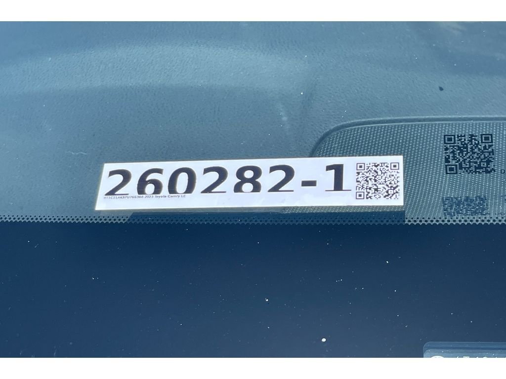 Used 2023 Celestial Silver Metallic Toyota LE image 21