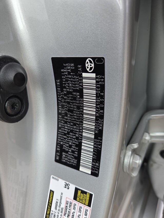Used 2025 Classic Silver Metallic Toyota LE image 31