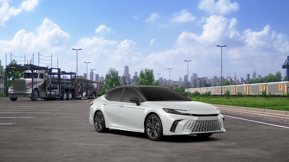 New 2027 Wind Chill Pearl with Midnight Black Metallic roof Toyota XSE image 15