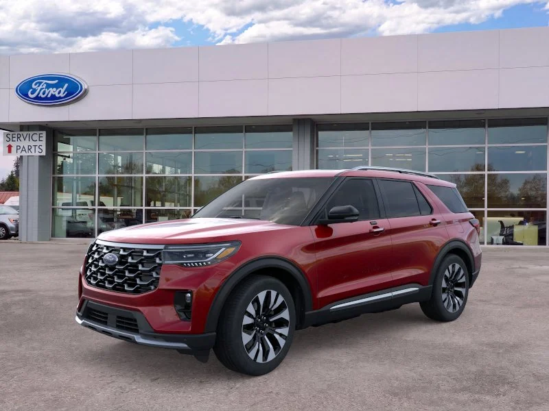 New 2026 Rapid Red Metallic Tinted Clearcoat Ford Platinum™ image 24