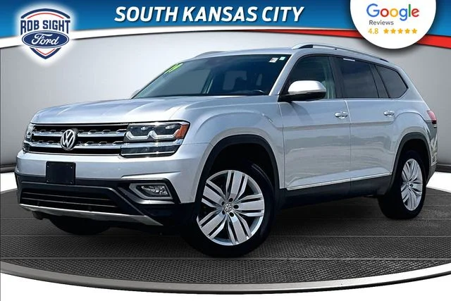 Used 2019 Reflex Silver Metallic Volkswagen SEL image 1
