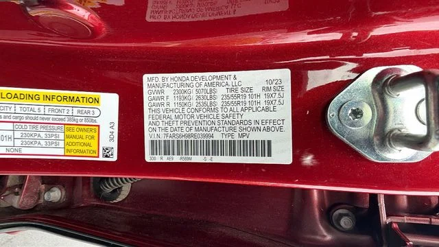Used 2024 Red Honda Sport Touring image 35