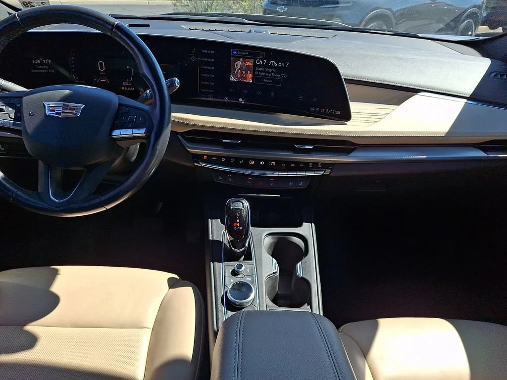 Used 2024 Latte Metallic Cadillac Premium Luxury image 16