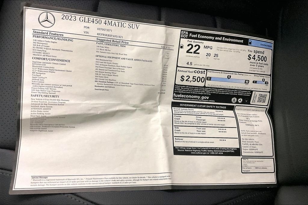 2023 Mercedes-Benz GLE GLE450 - Photo 22