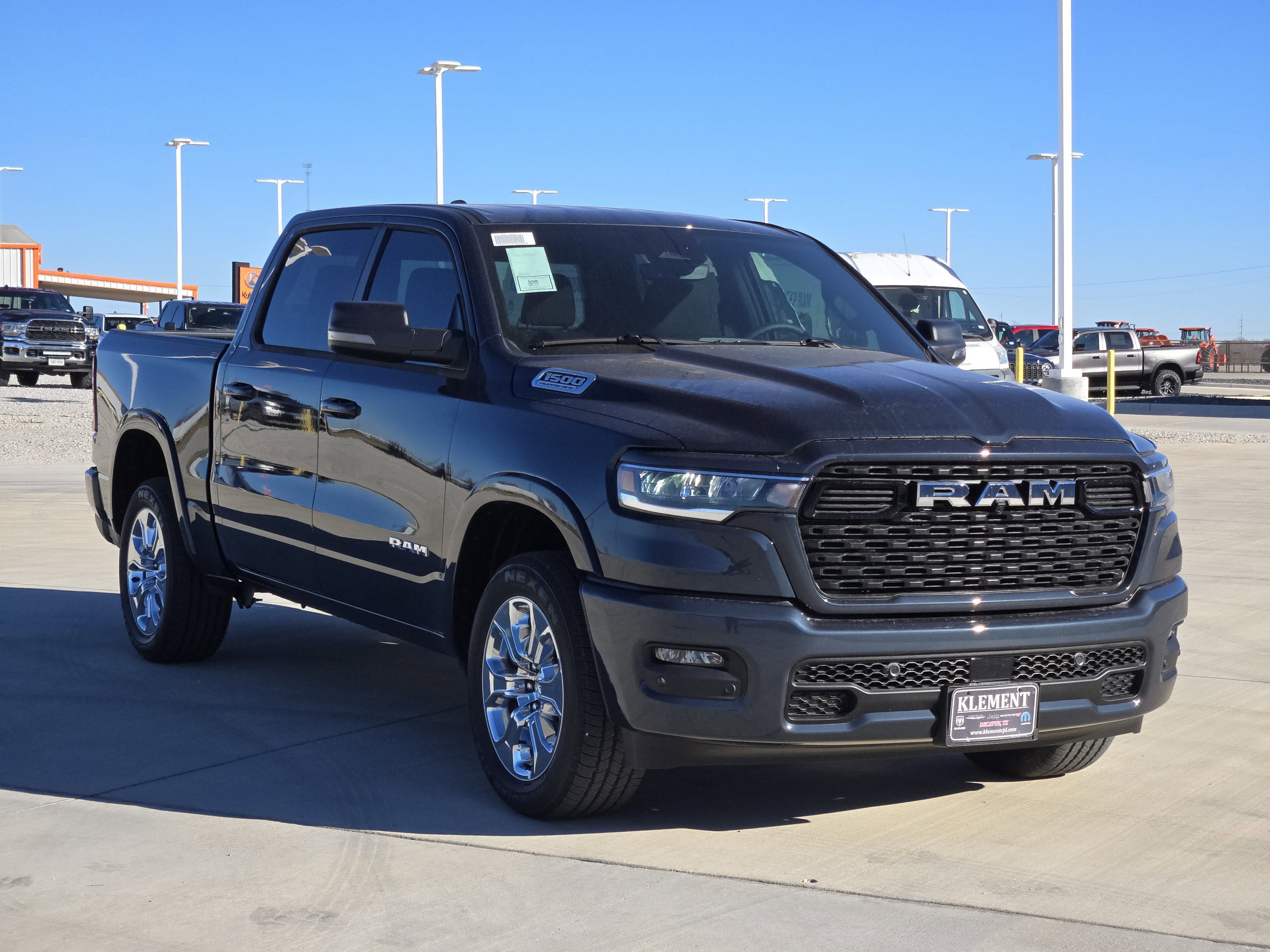 New 2026 Forged Blue Metallic Exterior Paint RAM Big Horn image 2
