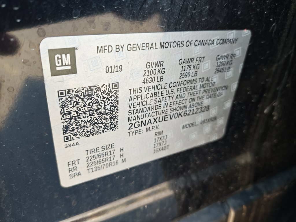 Used 2019 MOSAIC BLACK METALLIC Chevrolet LT image 25