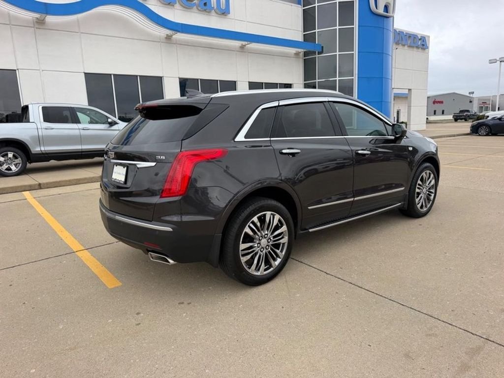 Used 2018 Dark Granite Metallic Cadillac Premium Luxury FWD image 2
