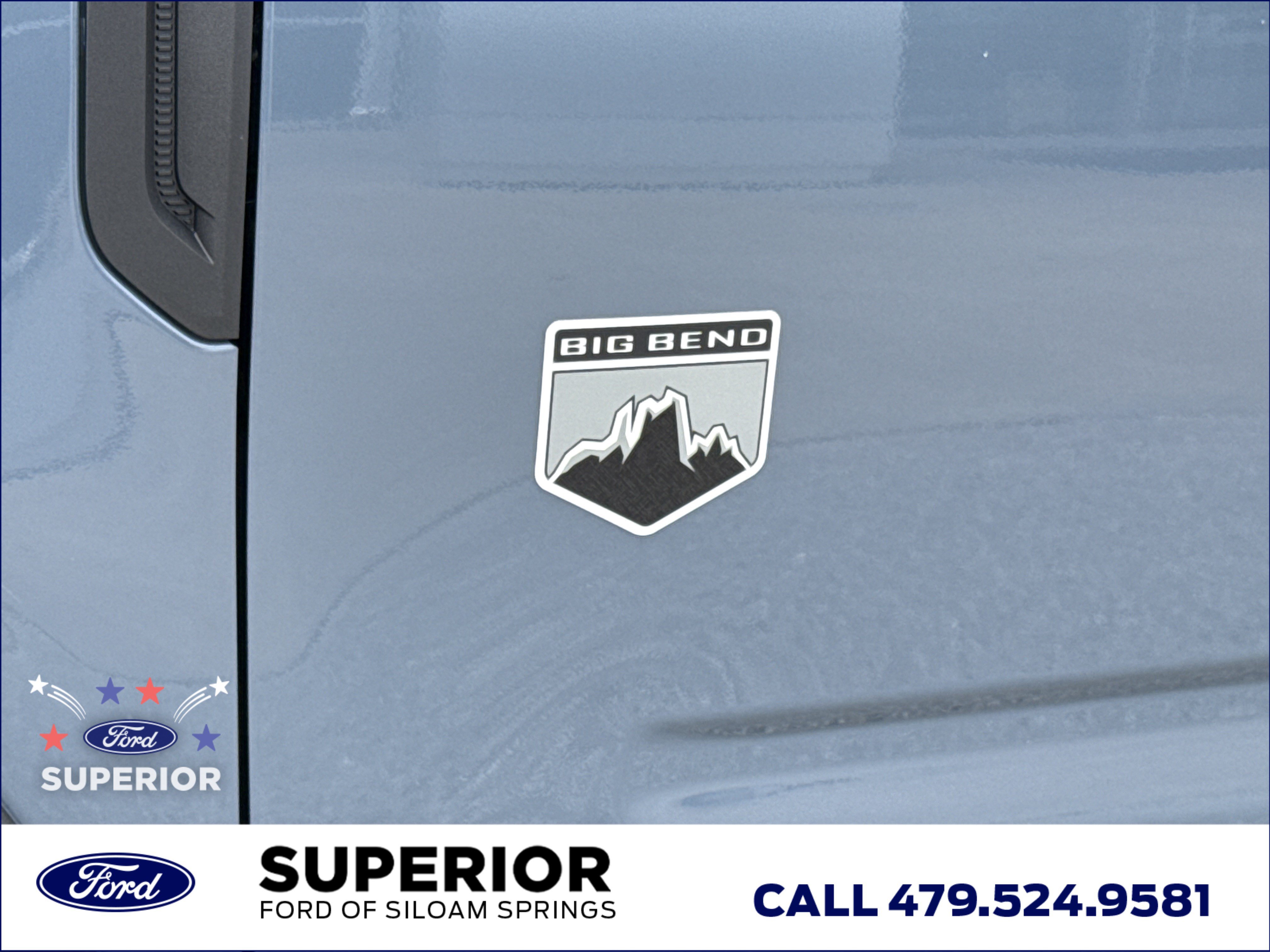 New 2026 Azure Gray Metallic Tri-Coat Ford Big Bend 4WD image 12