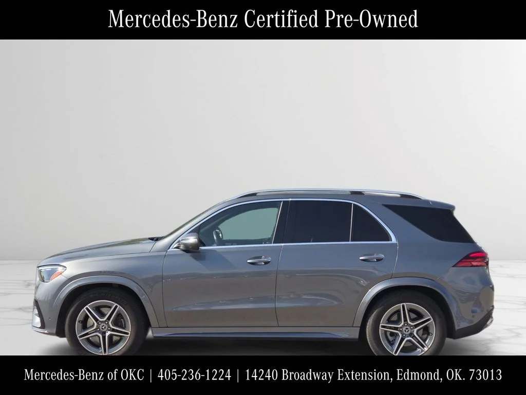 Certified Used 2025 Selenite Grey Metallic Mercedes-Benz GLE 350 image 3