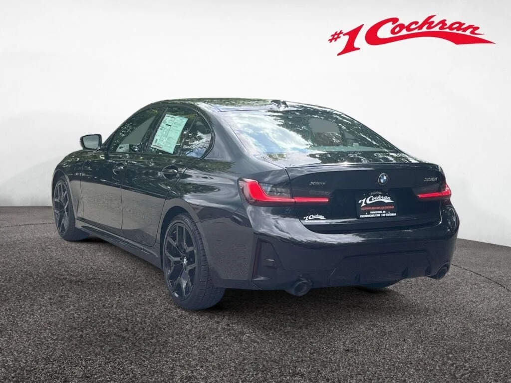 Certified Used 2025 Black Sapphire Metallic BMW 330i xDrive image 9
