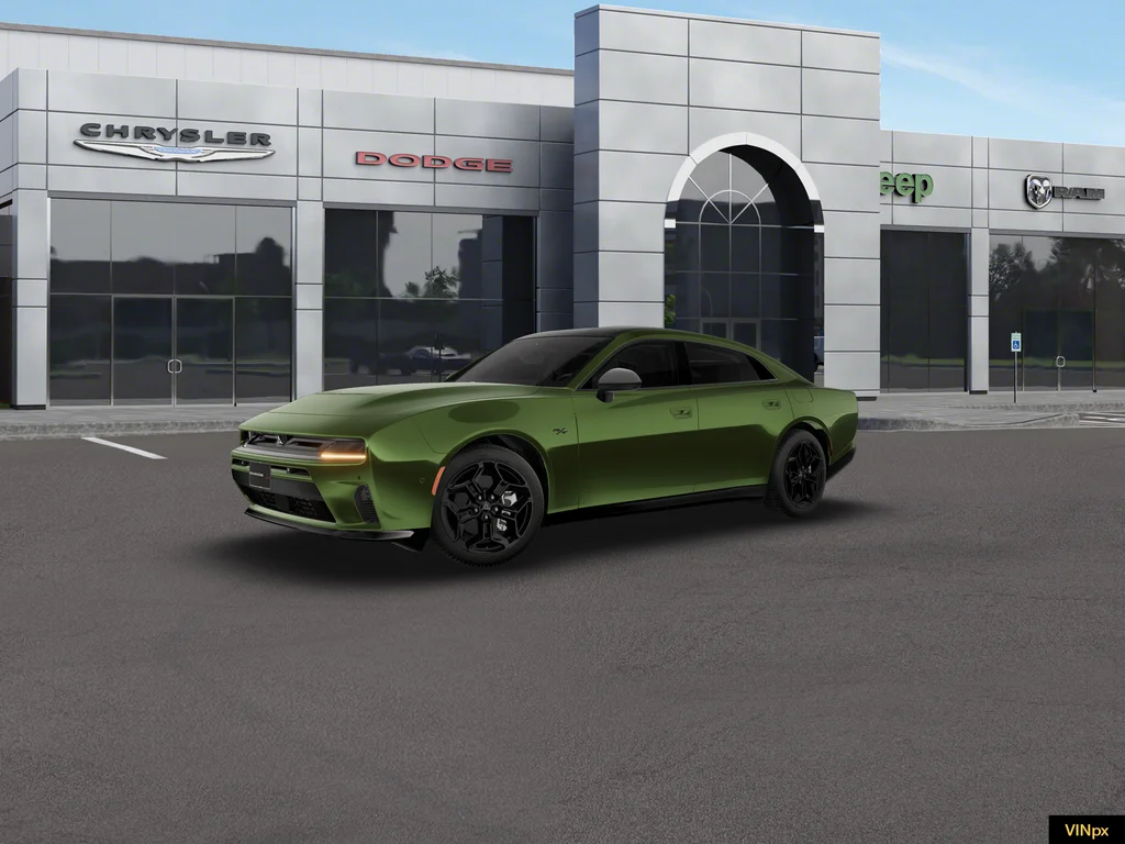 New 2026 Green Machine Exterior Paint Dodge R/T Blacktop 4-door AWD image 1