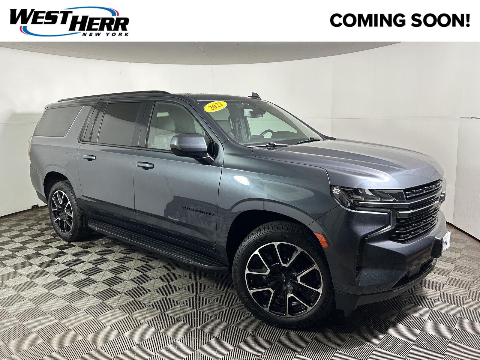 Used 2021 Shadow Gray Metallic Chevrolet RST image 1