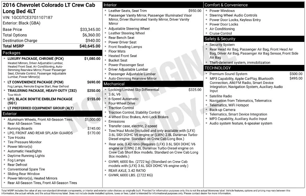 Used 2016 Black Chevrolet LT image 27