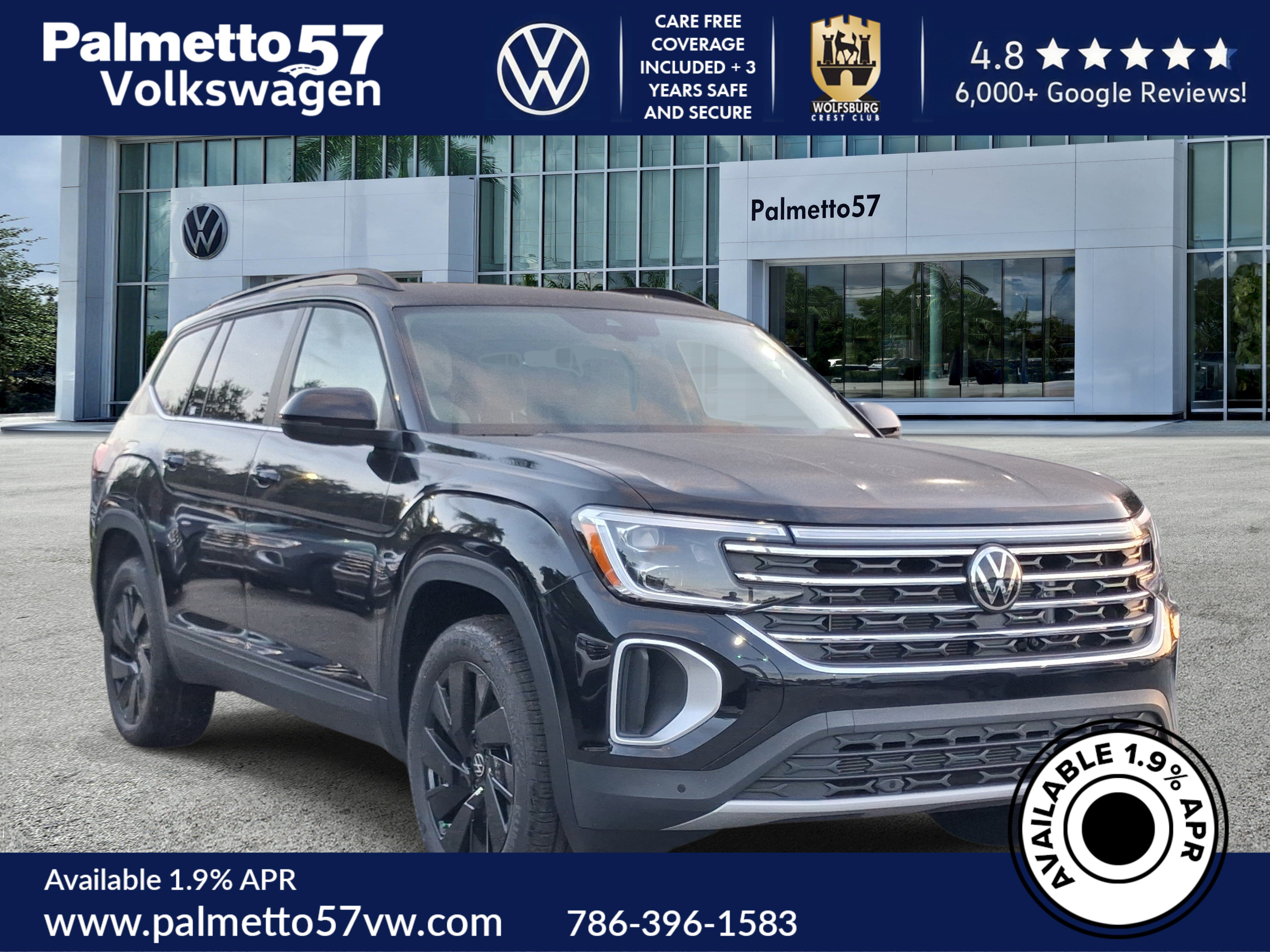 New 2026 Black Volkswagen 2.0T SE w/Technology image 1