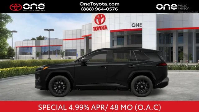 New 2026 Black Toyota SE image 7