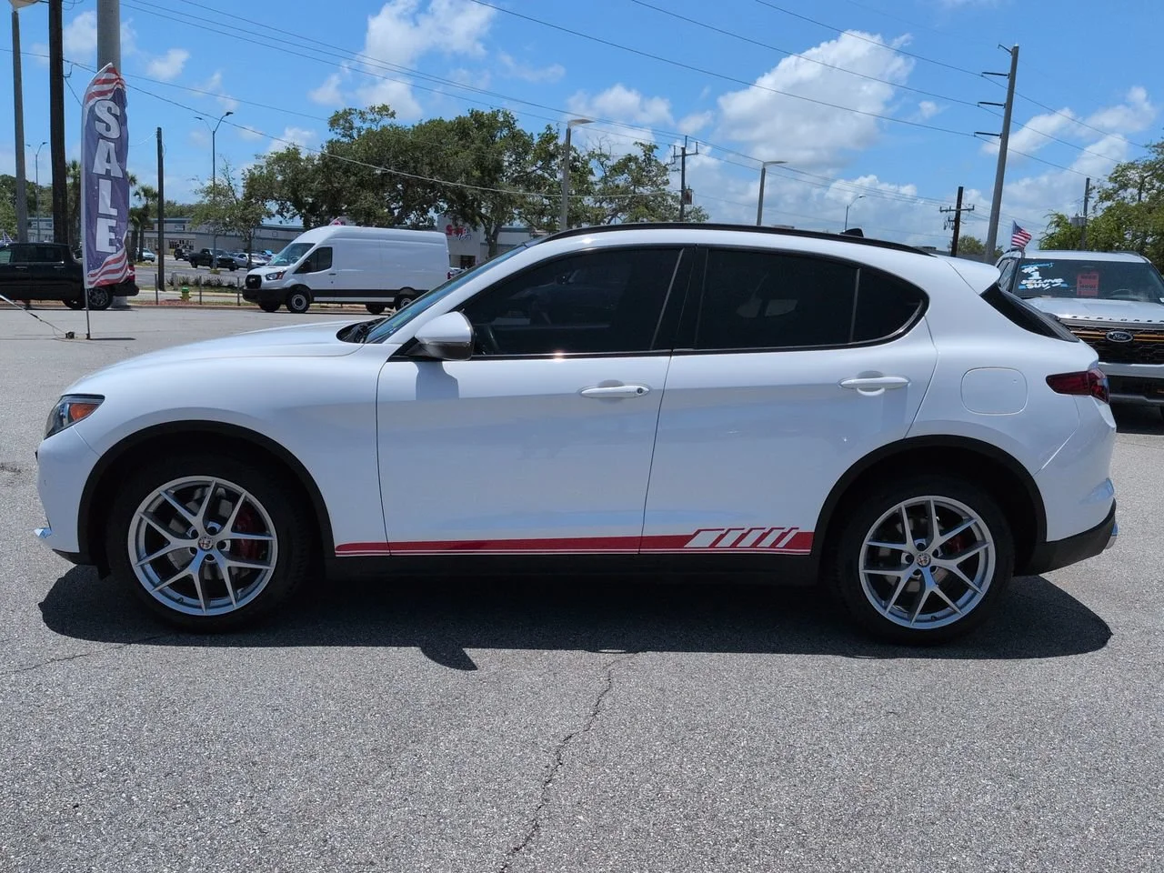 Used 2019 Alfa White Alfa Romeo Ti Sport image 7