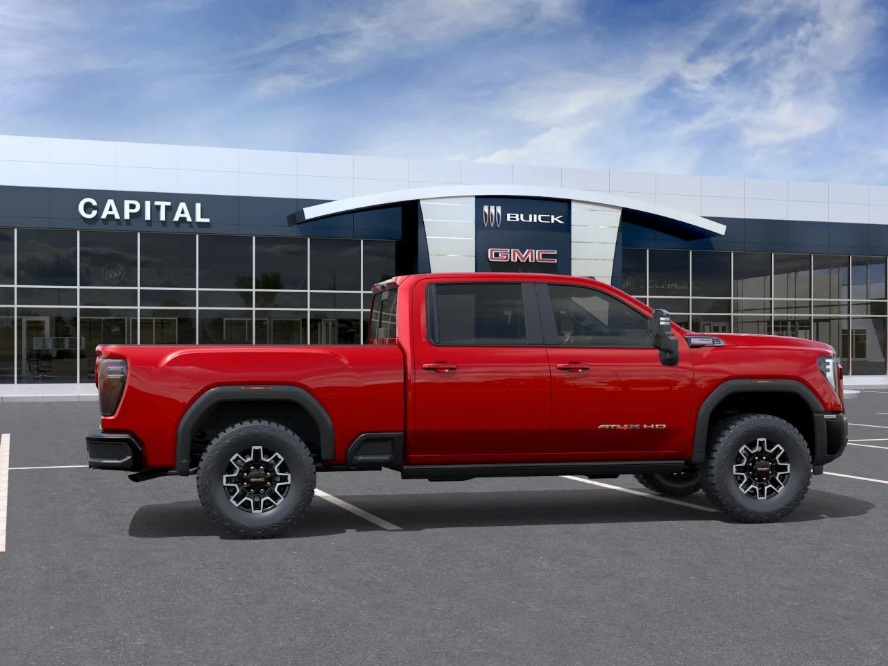 New 2026 VOLCANIC RED TINTCOAT GMC AT4X image 6