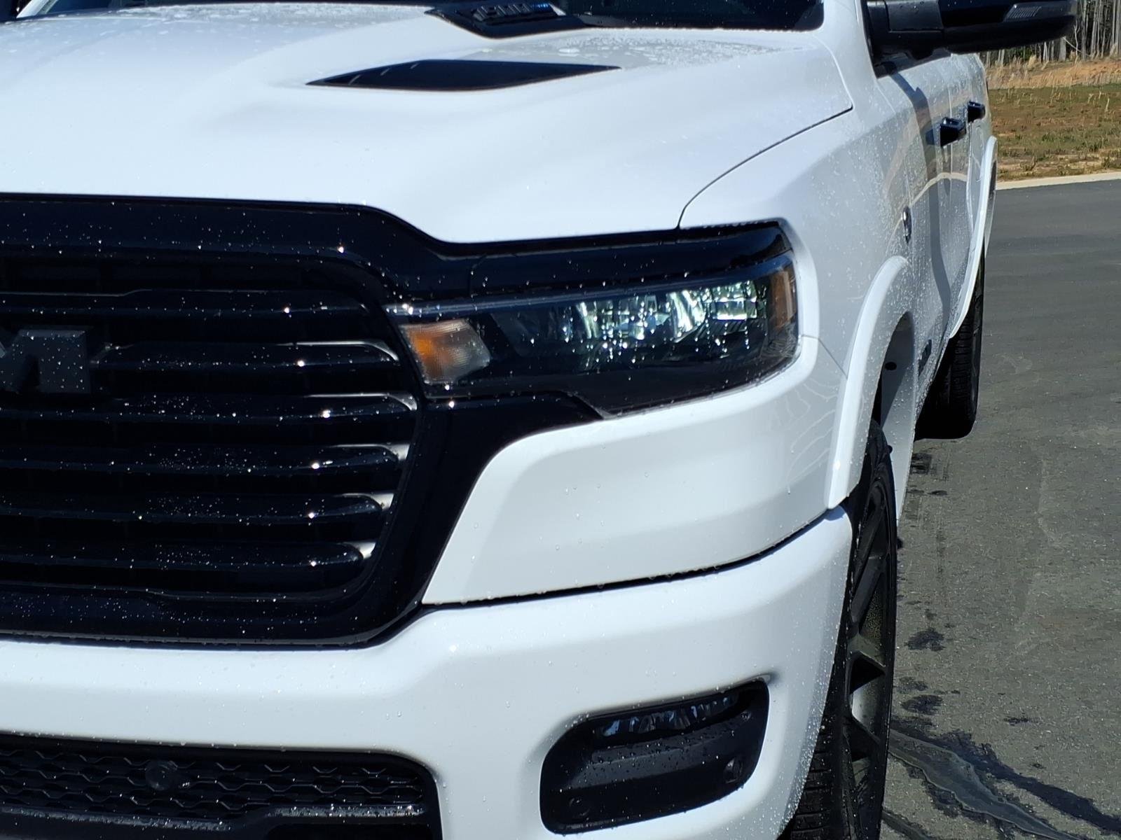 New 2026 Bright White Clear-Coat Exterior Paint RAM Laramie image 14