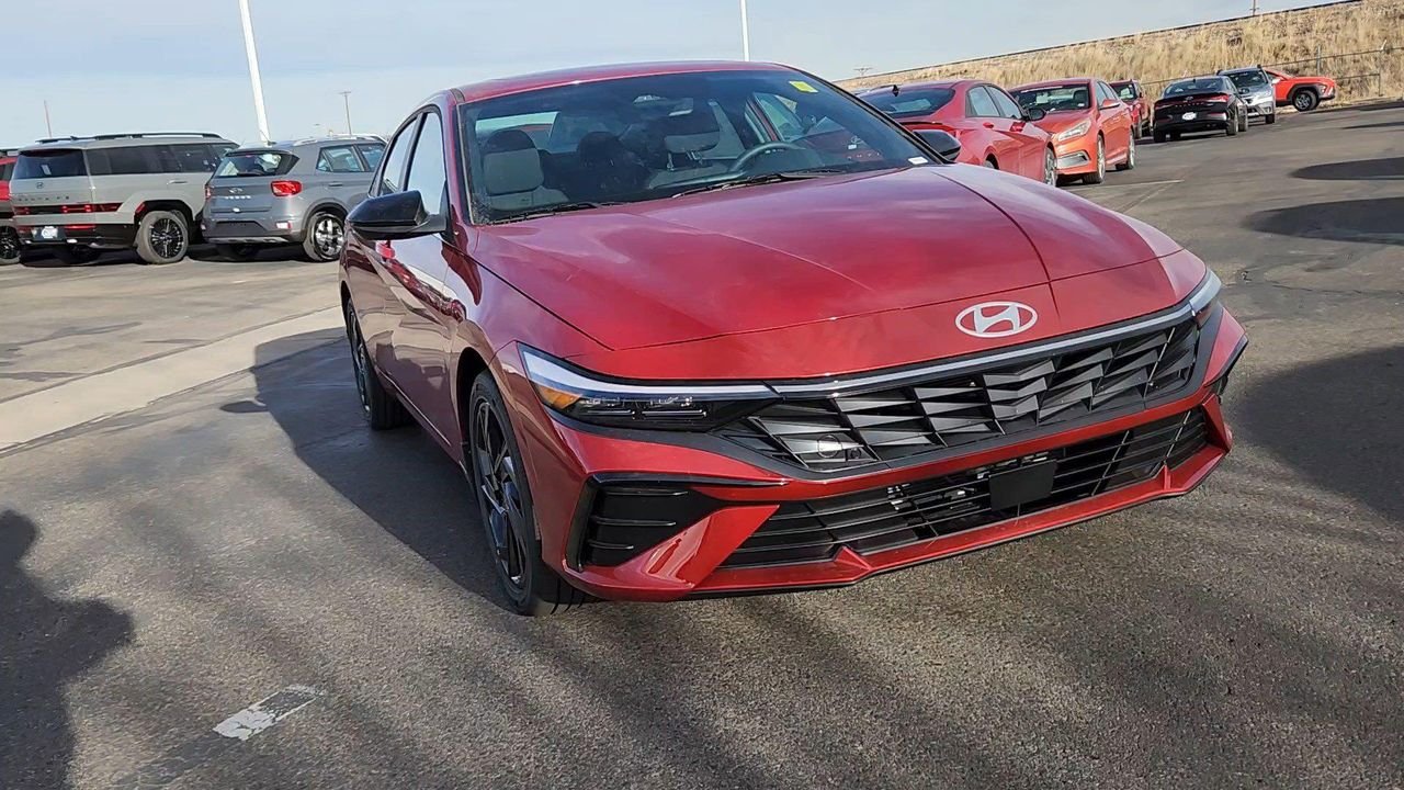 New 2026 Ultimate Red Hyundai SEL Sport Premium image 4