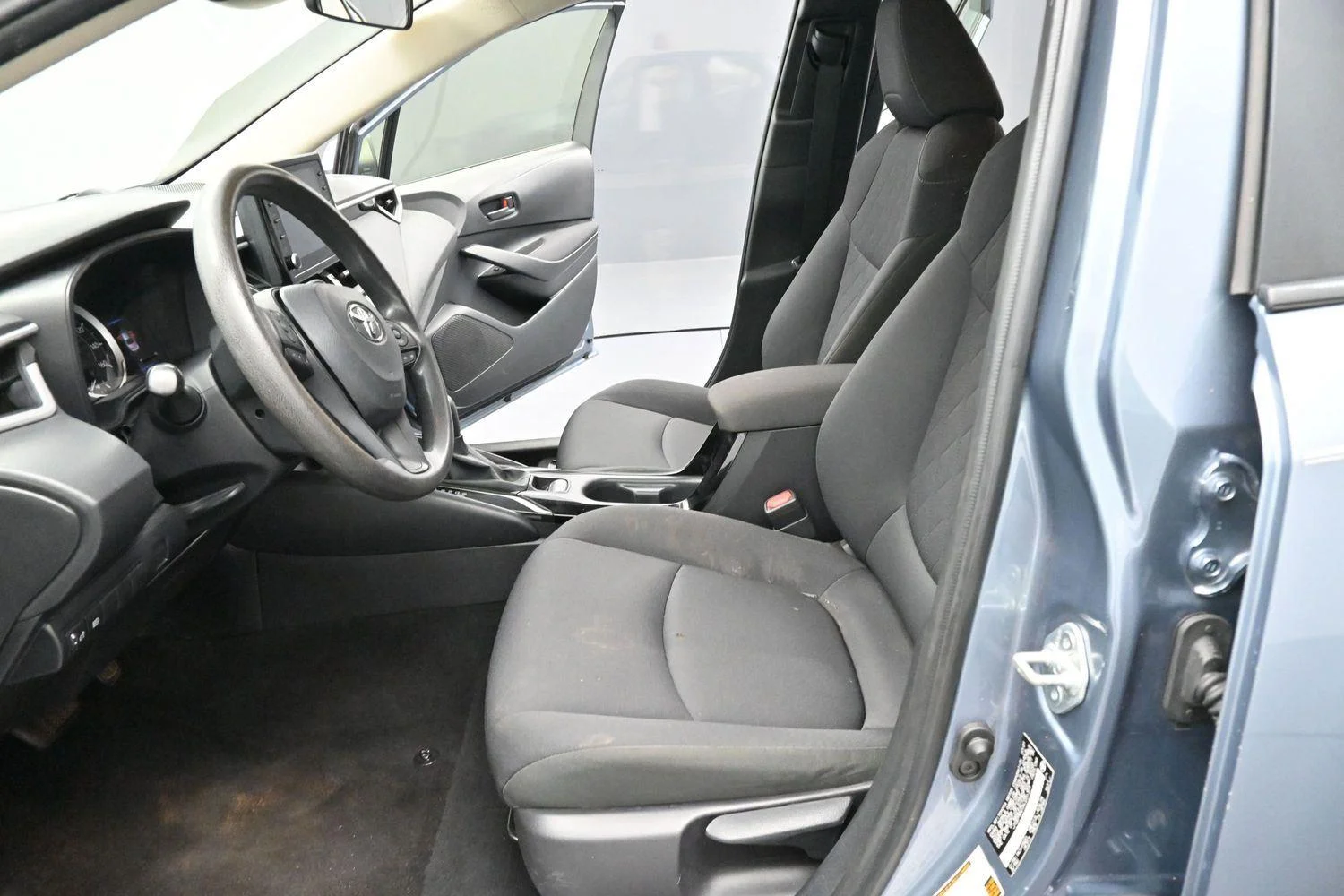 Used 2022 Celestite Gray Metallic Toyota LE image 12