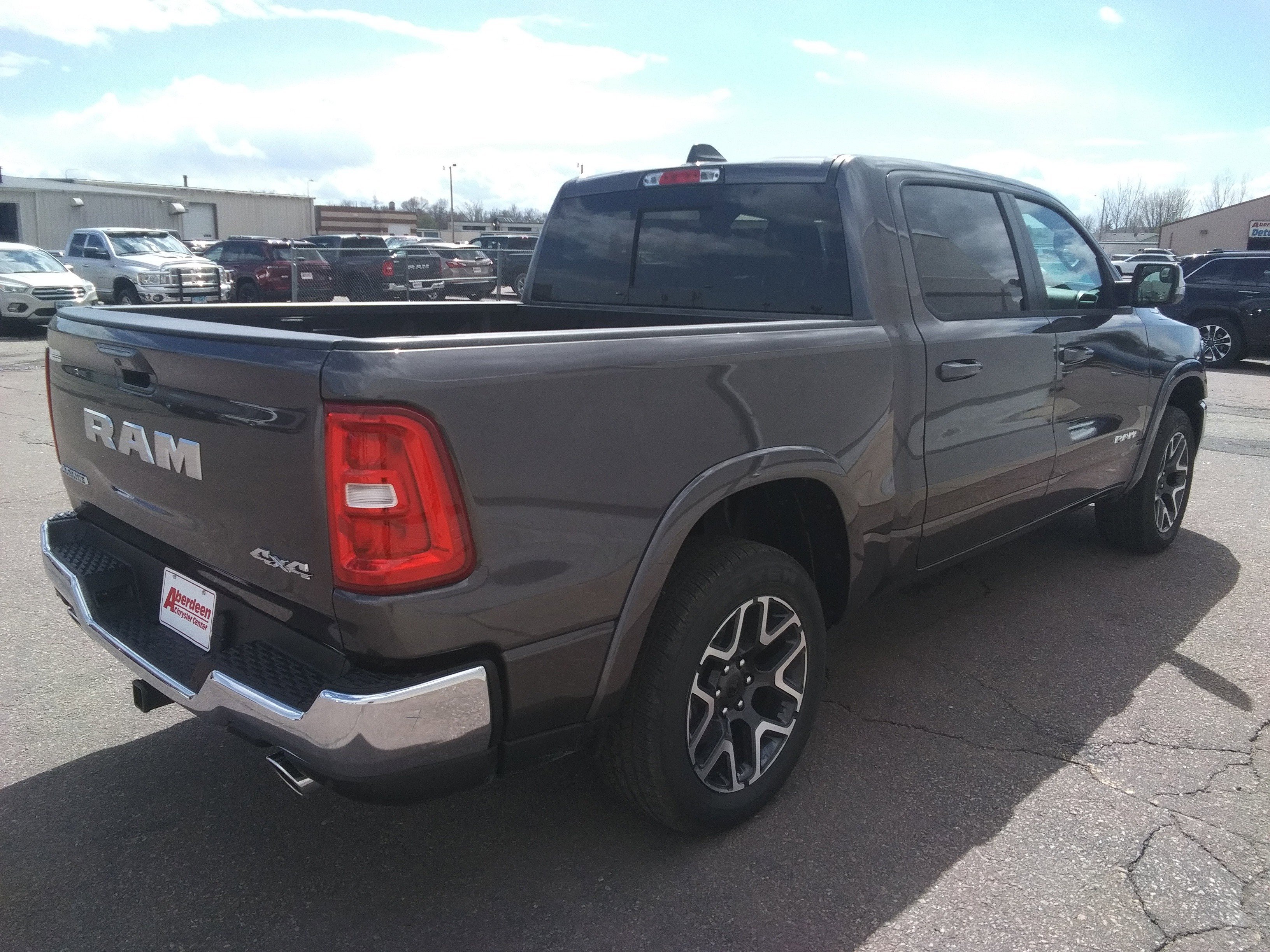 New 2026 Granite Crystal Metallic Clear-Coat Exterior Paint RAM Laramie image 5