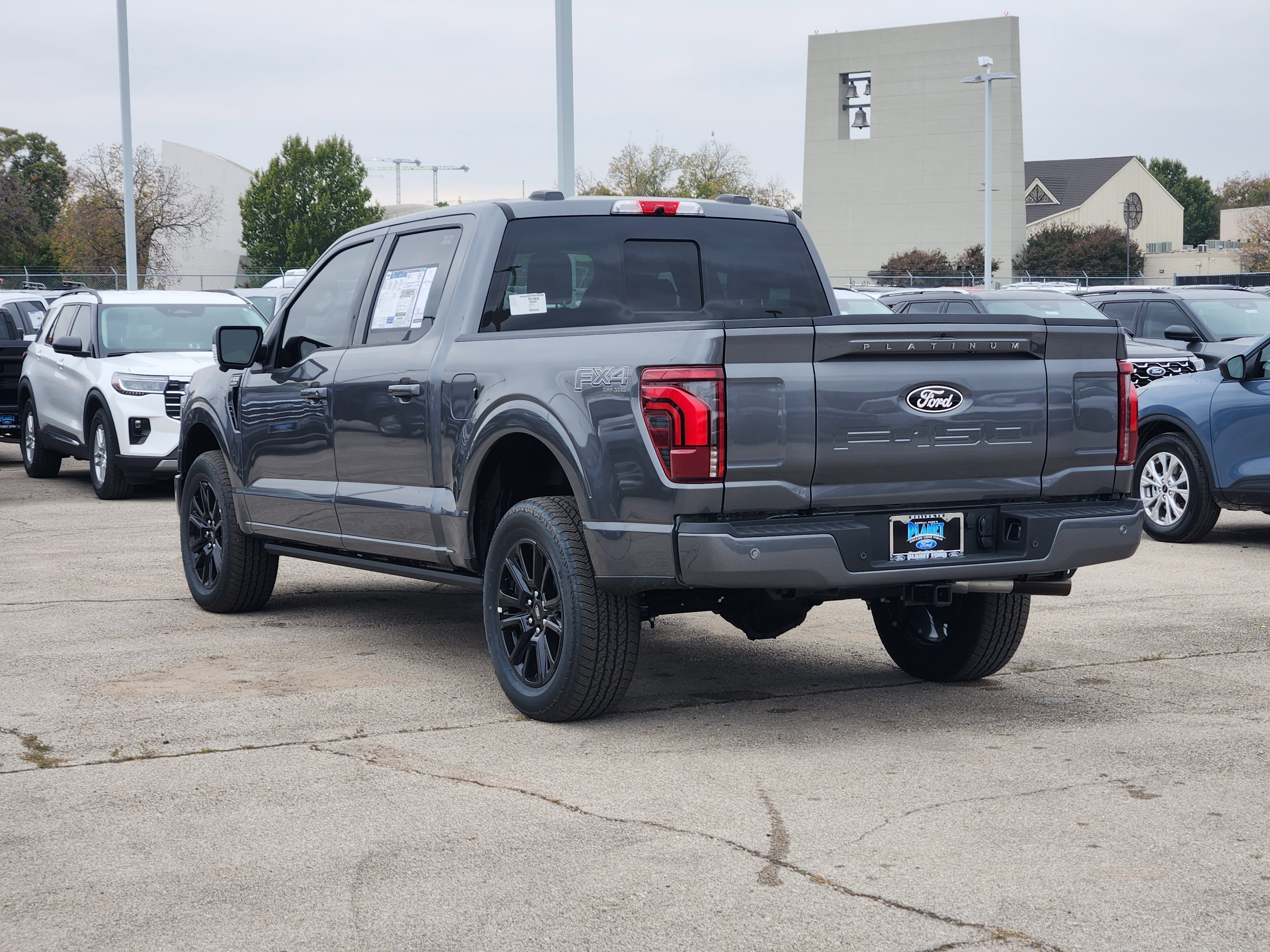 New 2025 Carbonized Gray Metallic Ford Platinum image 3