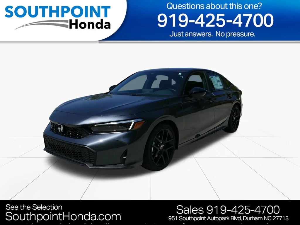 New 2026 Meteorite Gray Metallic Honda Sport image 3