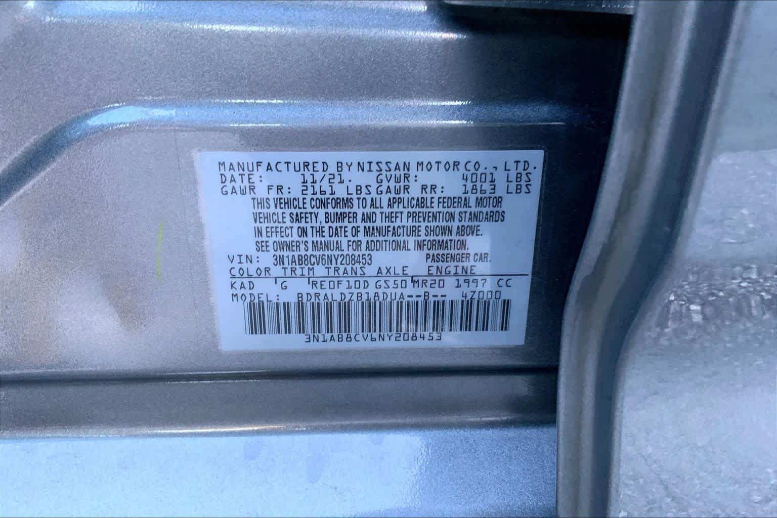 Used 2022 Gun Metallic Nissan SV image 30