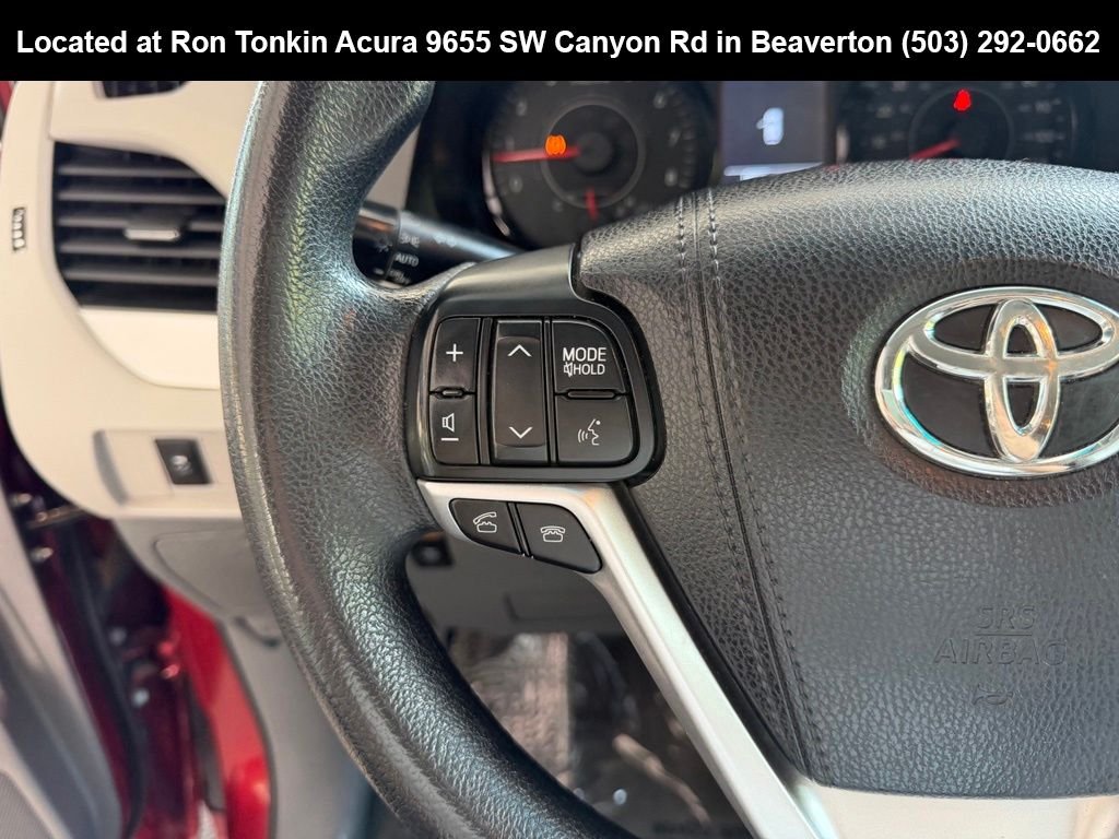 Used 2017 Salsa Red Pearl Toyota LE image 16