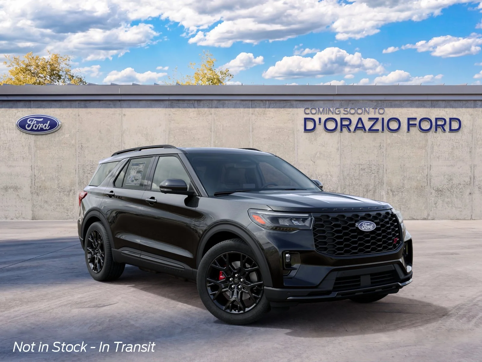New 2027 Agate Black Metallic Ford ST image 7