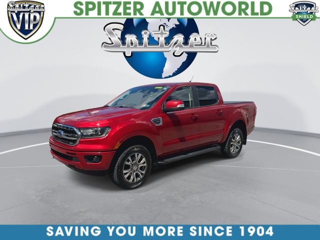 Used 2020 Rapid Red Metallic Tinted Clearcoat Ford Lariat image 4