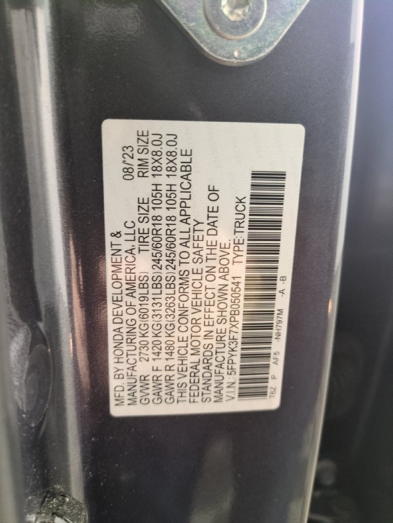 2023 Honda Ridgeline RTL-E - Photo 37