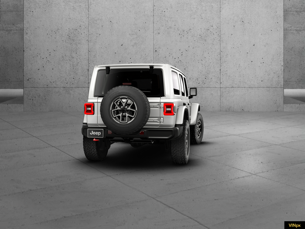 New 2026 Bright White Clear-Coat Exterior Paint Jeep Rubicon image 13