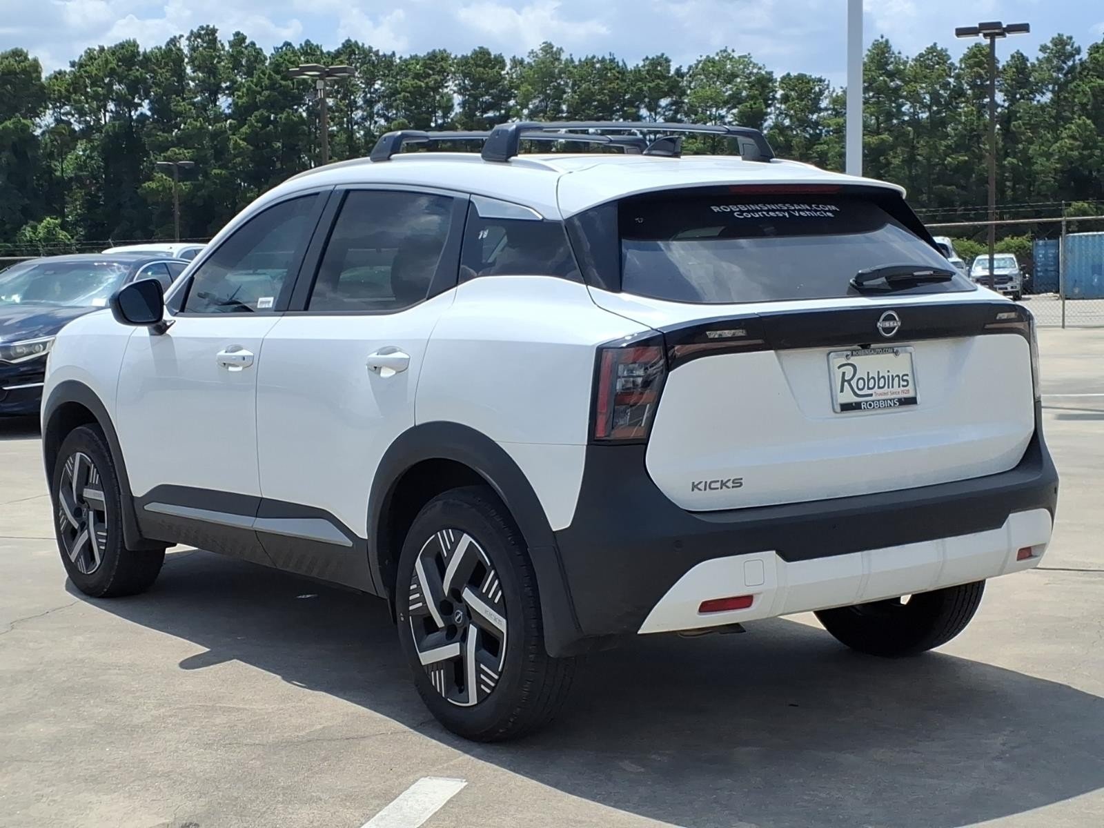 2026 Nissan Kicks SV White at Robbins Nissan