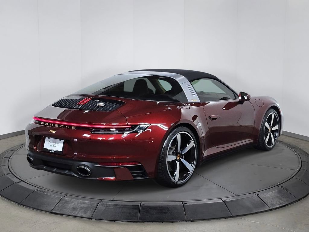Certified Used 2021 Red Porsche Targa 4S Heritage Design Edition image 7