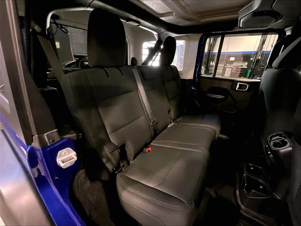 Used 2019 Blue Jeep Unlimited Sport S image 16