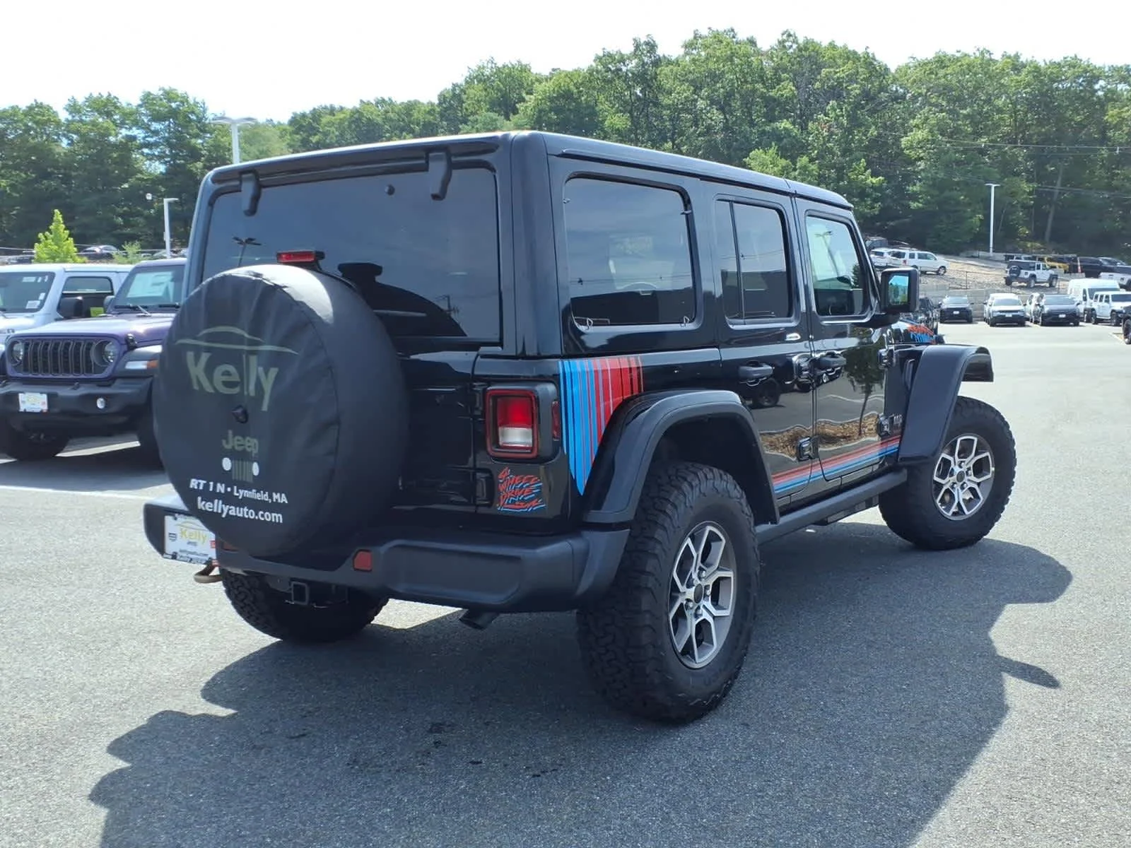 New 2026 Black Clearcoat Jeep Rewind image 3