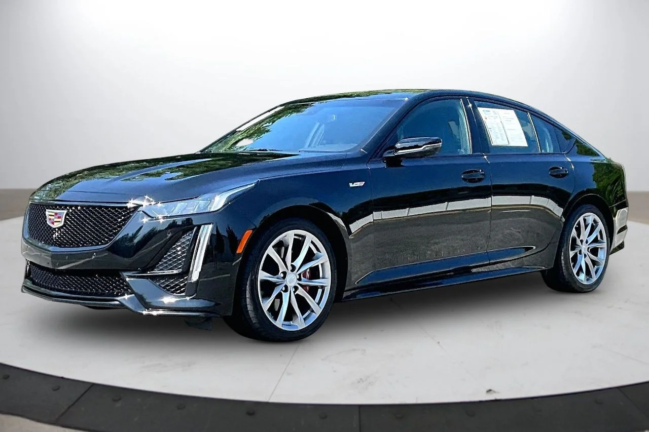 Certified Used 2022 Black Cadillac V-Series image 4