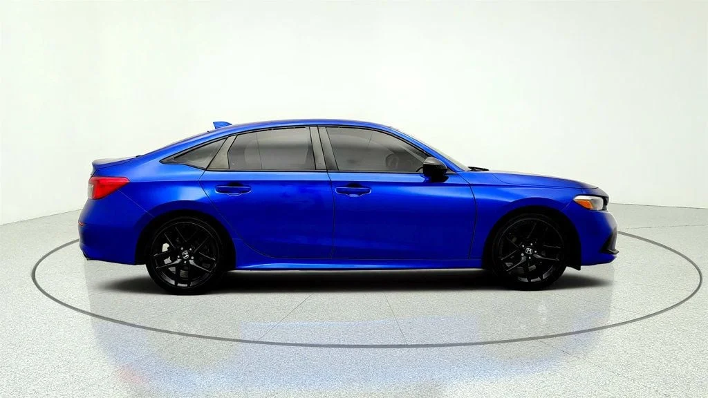 Used 2022 Aegean Blue Metallic Honda Sport CVT image 4
