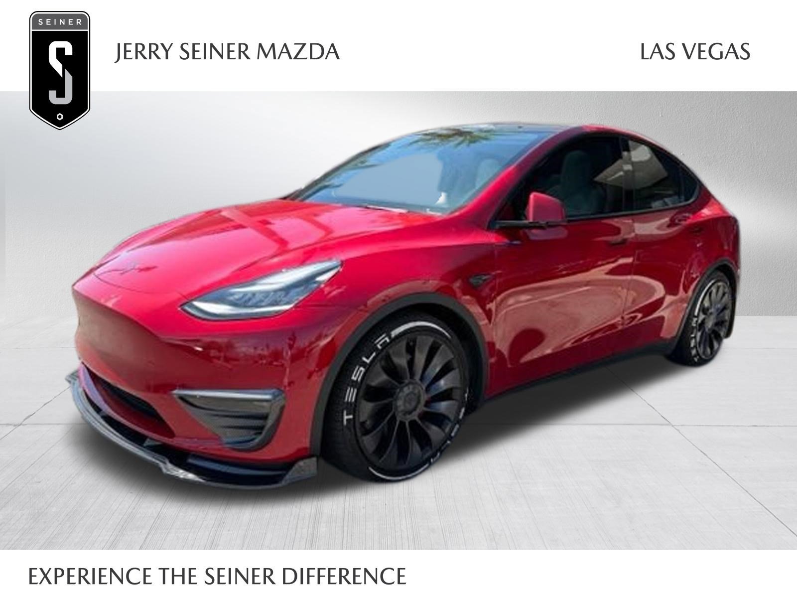 Used 2021 Red Multi-Coat Tesla Performance image 1