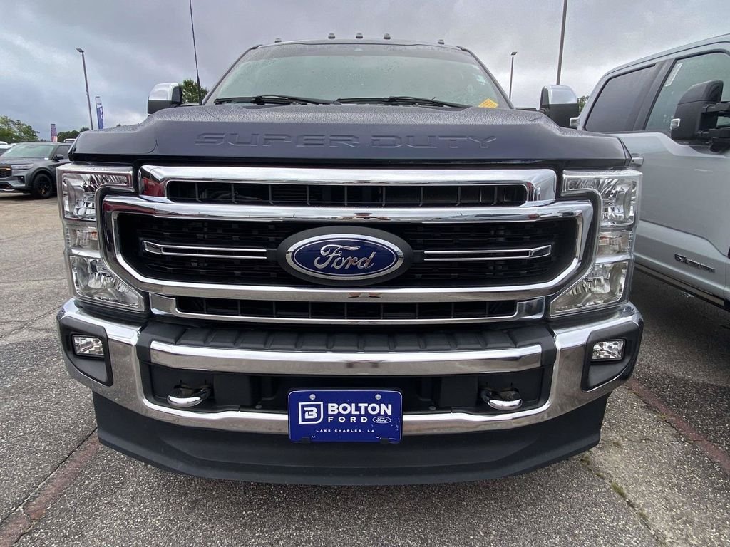 Used 2022 Antimatter Blue Metallic Ford Lariat image 2