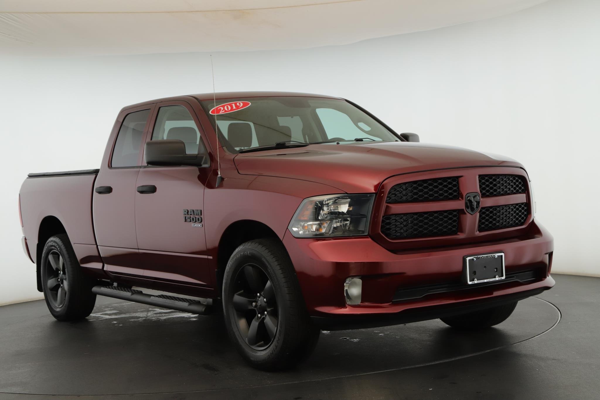 Used 2019 Delmonico Red Pearlcoat Ram Express 4x4 Quad Cab 6