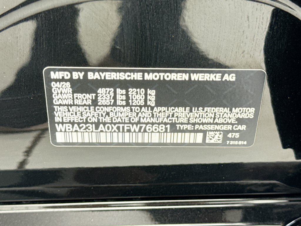 Used 2026 Black Sapphire Metallic BMW 330i xDrive image 35