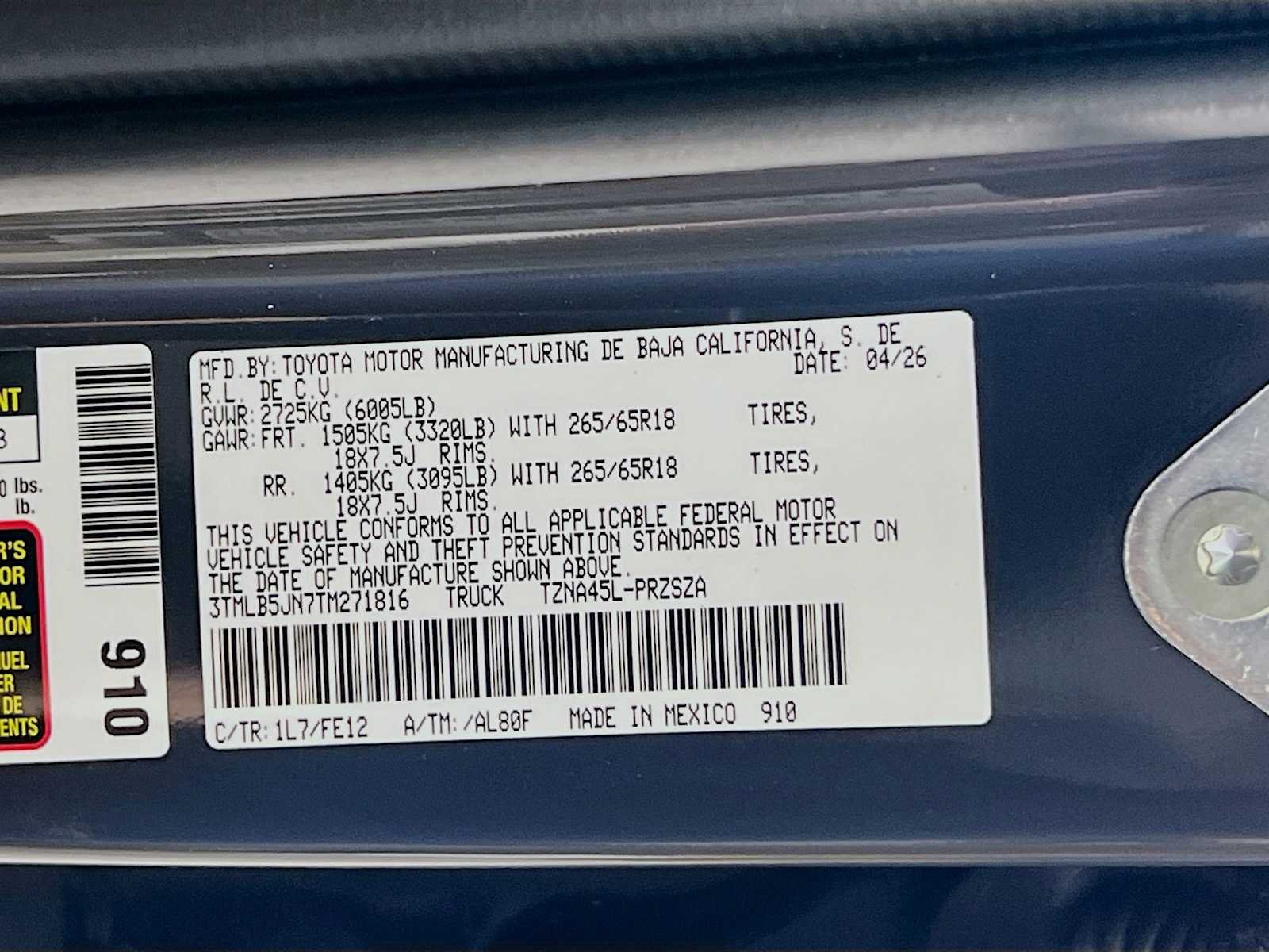 2026 Toyota Tacoma — photo 20