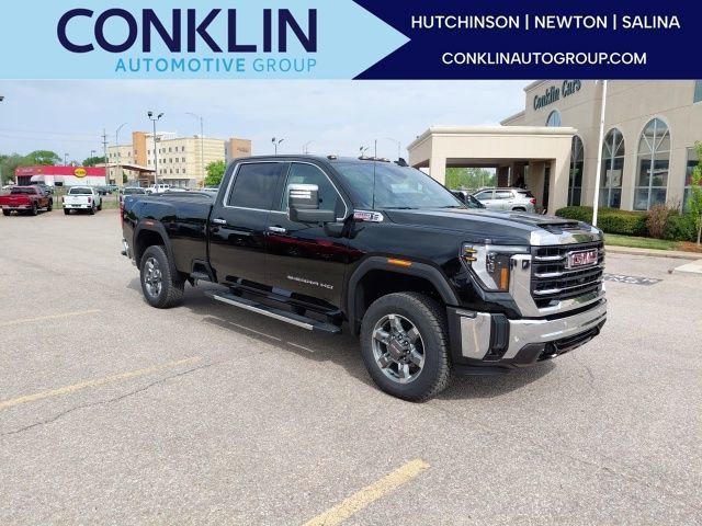 New 2025 Onyx Black GMC SLT image 1