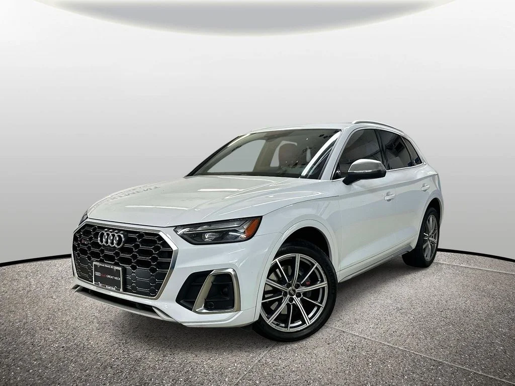 Used 2021 White Audi Premium Plus image 1