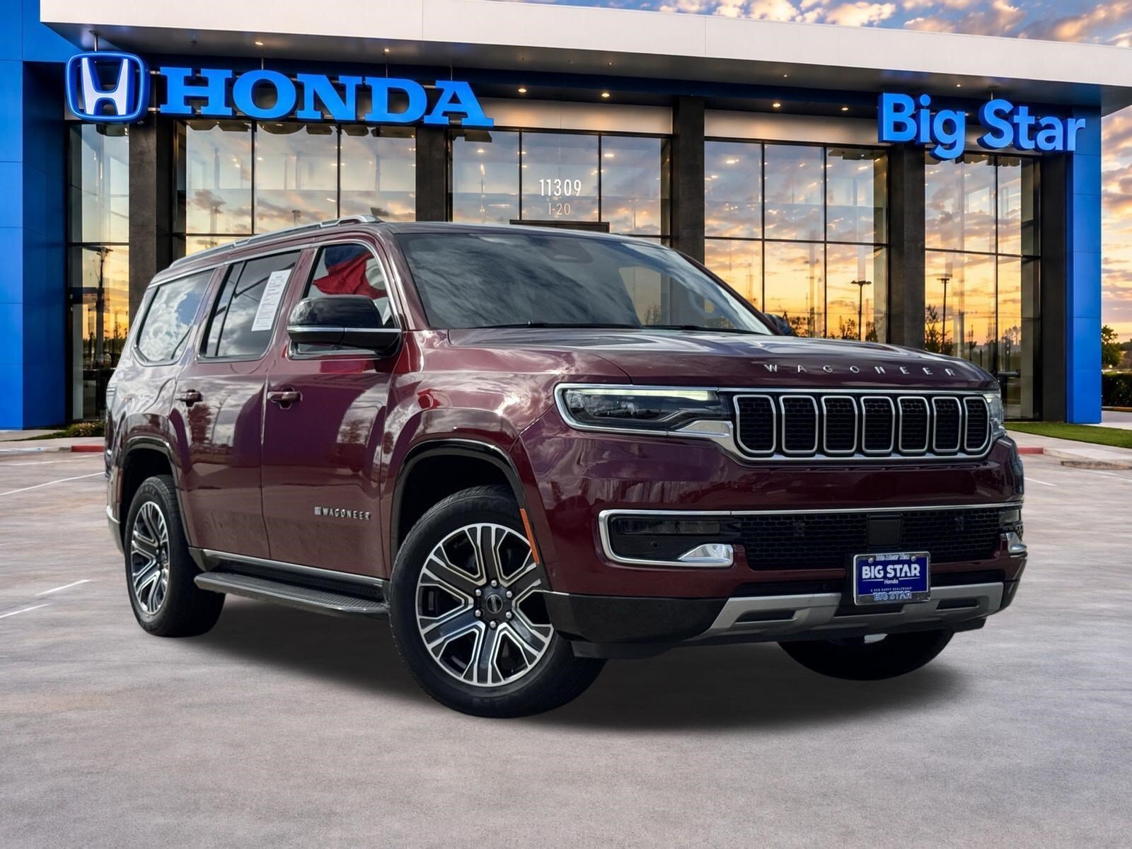 Used 2025 Velvet Red Pearlcoat Jeep Series II image 1