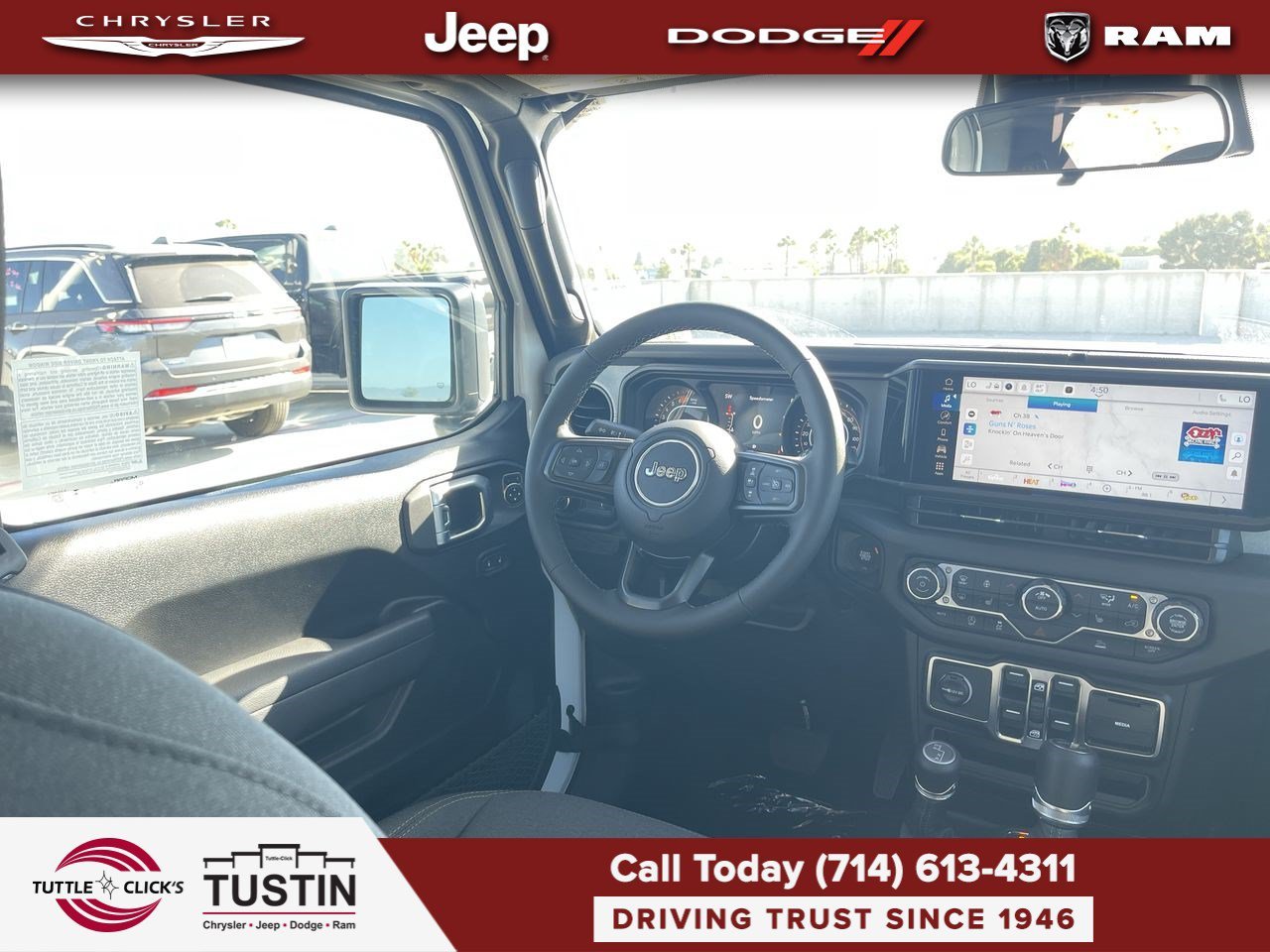 New 2026 Bright White Clearcoat Jeep California Edition image 7