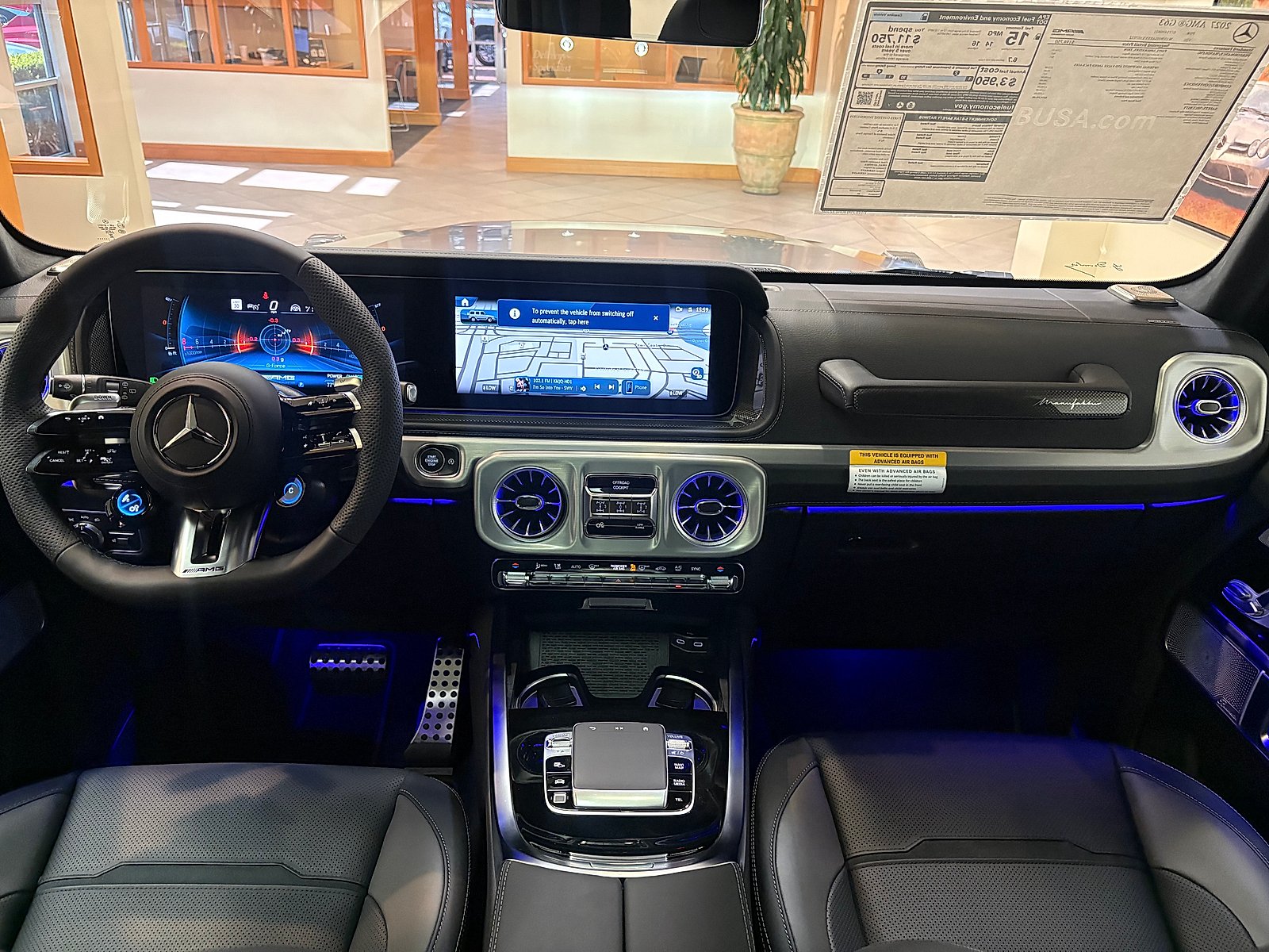 New 2027 MANUFAKTUR Platinum Magno Mercedes-Benz AMG® G 63 image 23