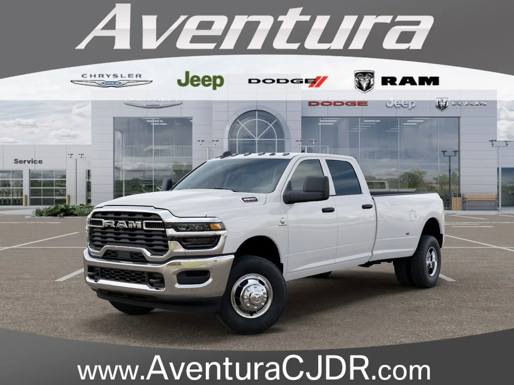 New 2026 Bright White Clear-Coat Exterior Paint RAM Tradesman image 1